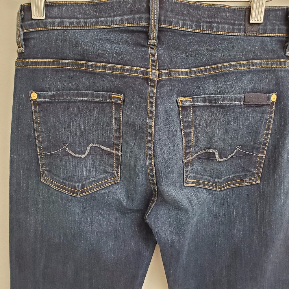 7 For All Mankind High Waist Stright Leg Jeans
